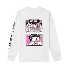 Load image into Gallery viewer, "HE AIN'T SHIT SIS!" White Long Sleeve T-Shirt
