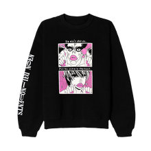 Load image into Gallery viewer, "HE AIN'T SHIT SIS!" Black Crewneck Sweatshirt