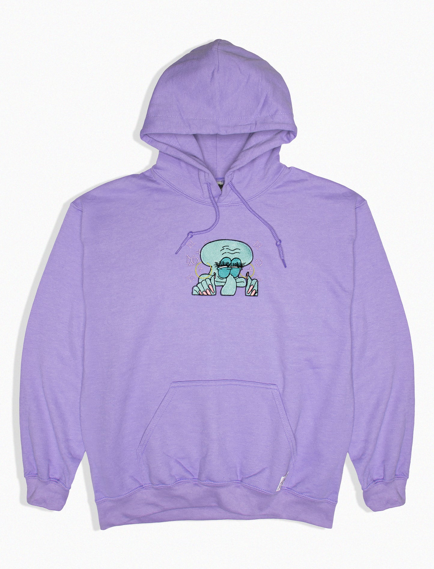 Squid Embroidered Hoodie