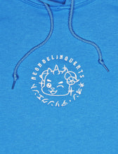 Load image into Gallery viewer, Blue "Nion Seal Logo" Hoodie