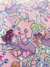 Load image into Gallery viewer, Reaching Nion Sticker 【Glitter】