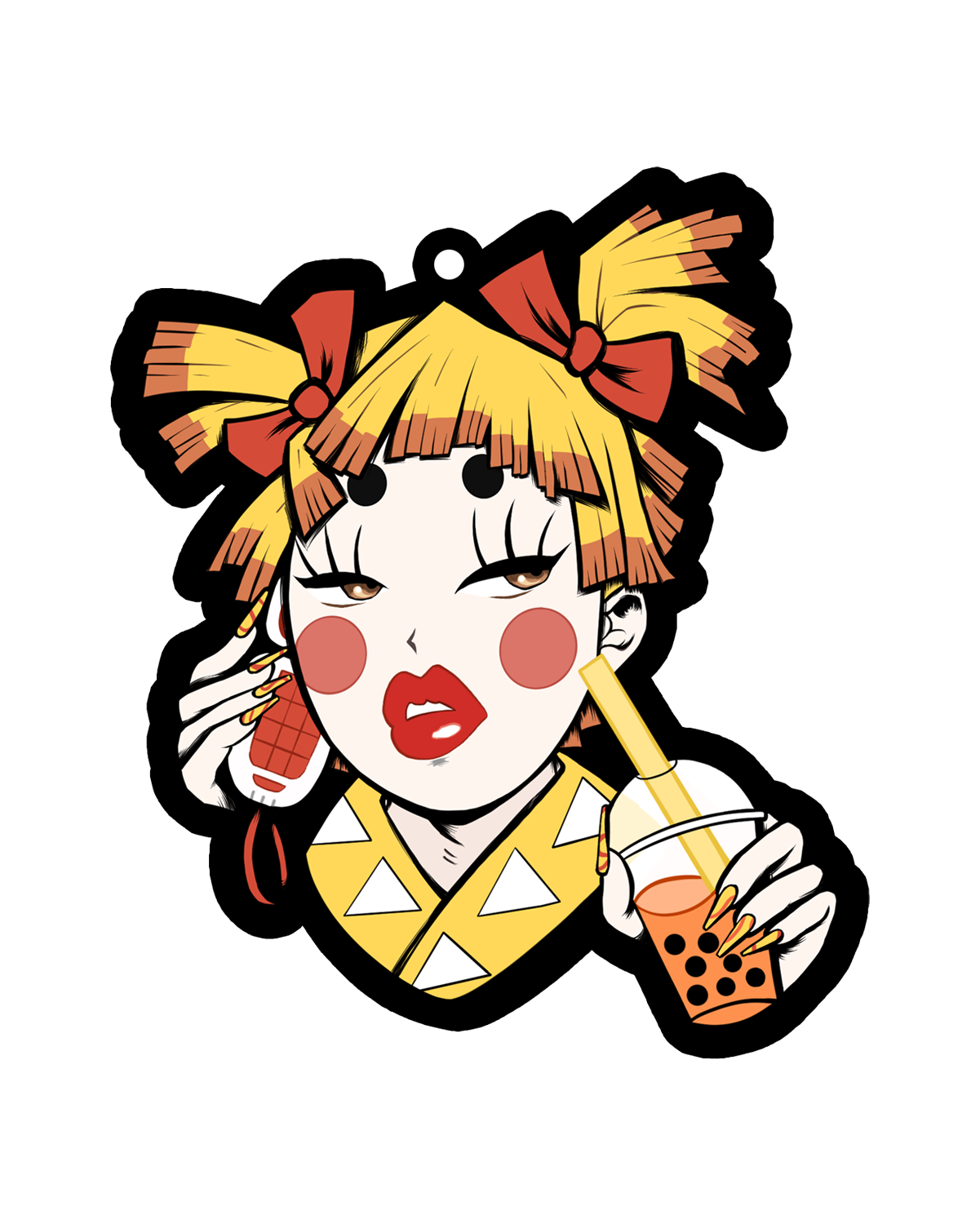 Crybaby Air Freshener – Neon Delinquents