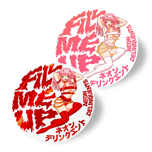 Zero Two『Fill Me Up』Sticker