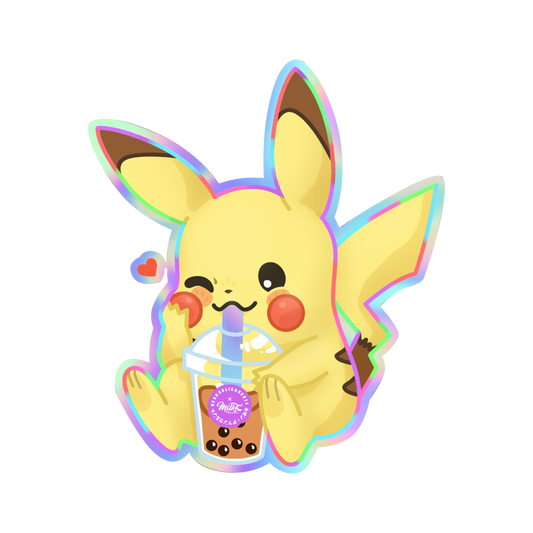 ND x MilkT Pikachu Boba 【Holo】