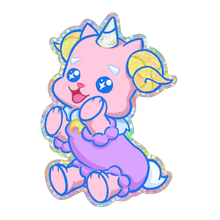 Load image into Gallery viewer, Reaching Nion Sticker 【Glitter】
