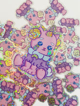 Load image into Gallery viewer, Crying Nion Sticker 【Glitter】
