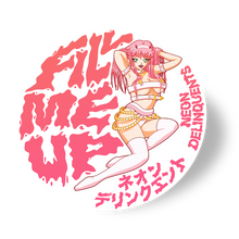 Load image into Gallery viewer, Zero Two『Fill Me Up』Sticker
