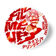 Load image into Gallery viewer, Zero Two『Fill Me Up』Sticker
