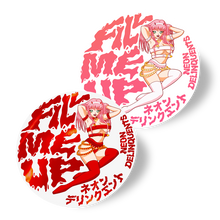 Load image into Gallery viewer, Zero Two『Fill Me Up』Sticker
