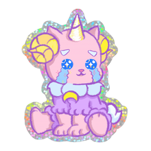 Load image into Gallery viewer, Crying Nion Sticker 【Glitter】
